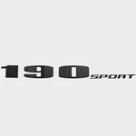 Sea Ray Boat Model Decal 2166998 190 Sport Black Sticker New. Price: $45.20.