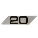 Ranger Boat Decal 7604008 20 Black Silver Vinyl 5 1/2 Inch New. Price: $9.33.