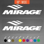 18" Mirage Boat Outboard Motor Marine Decals Vinyl Stickers Pair Set Of 2 New. Price: $27.99.