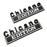 2PACK Edition Emblem Car Decals 3D Metal Material Chicano Black/white New. Price: $26.54.