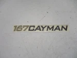 Ranger 167 Cayman Raised Decal Gold Brown /black 9891353 Marine Boat New. Price: $19.95.