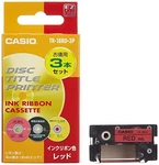 Casio TR-18RD-3P Red Ink Ribbon Title Printer 3-PACK Genuine Discontinued New. Price: $25.49.