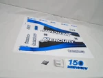 Mercury Quicksilver 37-804696A03 150 Xl Saltwater Decal Set Blue Marine Boat New. Price: $135.96.