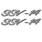 Lund Boat Decal 1986383 SSV-14 Black Silver 10 1/2 Inch (pair) New. Price: $17.04.