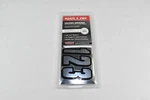 Hardline CHBLK320 Letter & Number Kit Chrome / Black New. Price: $10.45.