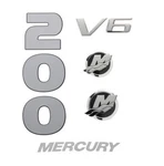 * 8M0214845 Mercury Marine Decal Set 200HP / 310G New. Price: $69.25.