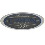 Champion Boat Raised Decal 7C215 35TH Anniversary 1/2 X Inch New. Price: $40.18.