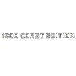 Crestliner Boat Decal 2190746 1800 Coast Edition White Sticker New. Price: $34.15.