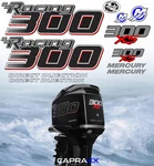 Mercury Racing 300XS Decal Kit Outboard Engine Stickers Marine Vinyl New. Price: $89.00.