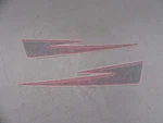 Tahoe T18 Graphic Port & Starboard Decal Pair (2) Tr 362992 362993 Red Boat New. Price: $39.95.