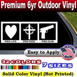 Pro Life God Gun Country Car Truck Window Decal Sticker Vinyl New. Price: $27.31.