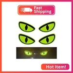 Thcbme 2 Pack Car Stickers Eye Yellow Night Safety Driving Reflective Cute Cauti New. Price: $22.06.