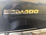 Sea-doo Boat Raised Emblem Decal 219903186 Chrome Challenger Brp Used. Price: $325.00.