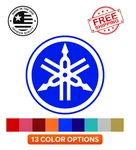 Yamaha Logo Vinyl Decal Sticker - Tank/fairing Design, Motorcycle, Helmet, Car New. Price: $20.99.