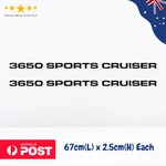 Mustang Cruiser 3650 Sports Decal Boat Stickers Marine Vinyl - Set Of 2 Brand. Price: $32.26.