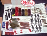 Manns Jelly Worm Mosquito Hawk Tackle Box Decal Toad Snake Grub 204 Lures New. Price: $128.25.